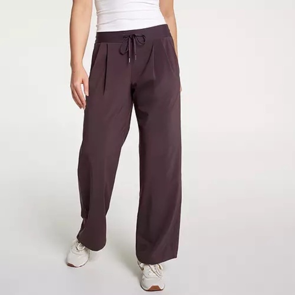 CALIA Women's Truelight Wide Leg Pant - Dark Brown - Large - NWT - Picture 1 of 8